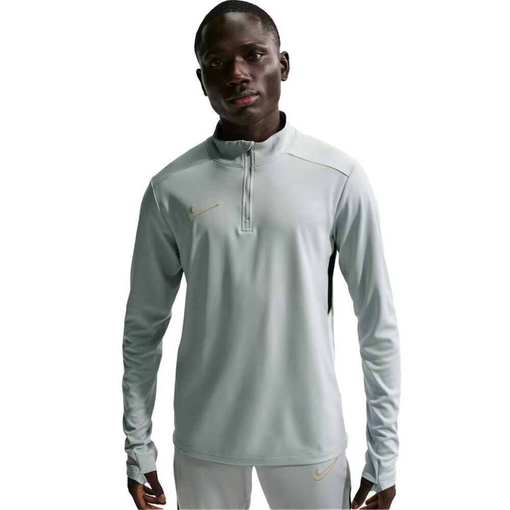 Nike Mens Academy Drill Top / Gray/Gold